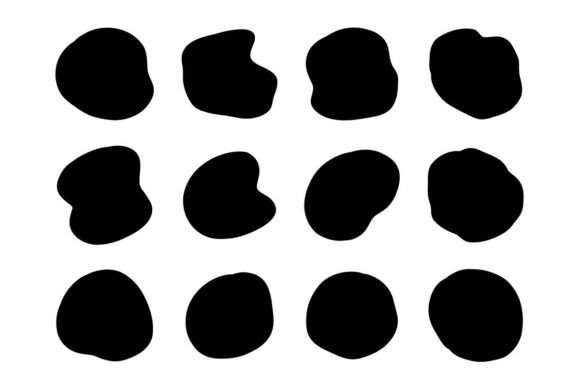 Download Blob Shapes SVG Bundle Organic Abstract - Svg Collection