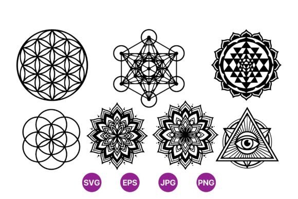 Download Sacred Geometry SVG Designs - Svg Collection