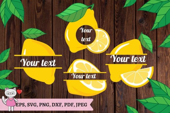 Download Lemon Monogram SVG, Lemon SVG, Monogram - Svg Collection