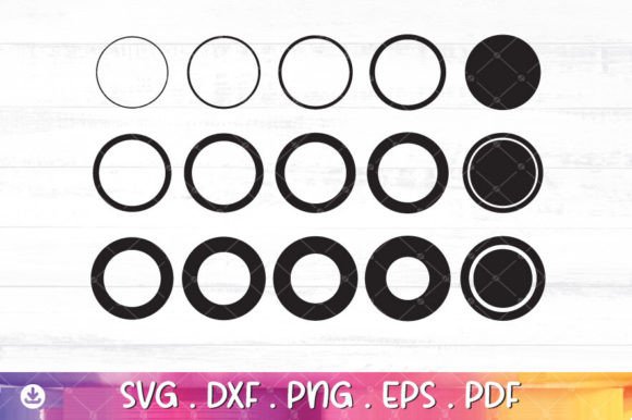 Download Circle Frame Bundle SVG, Circle Border S - Svg Collection