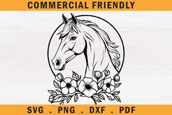 Download Horse SVG, Floral Horse Cricut SVG, Mare - Svg Collection