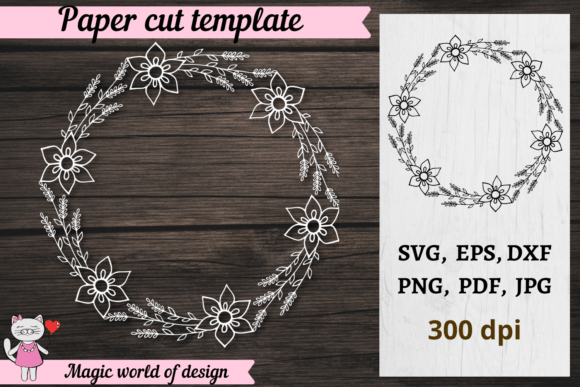 Download Leaf Wreath Cricut SVG Cut File, Paper - Svg Collection