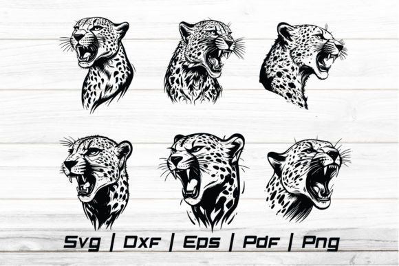 Download Cheetah  Head Svg Silhouette Cut File - Svg Collection