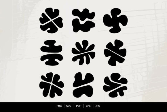 Download Retro Abstract Flower SVG Set - Svg Collection