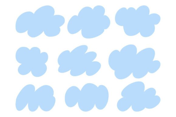 Download Abstract Blob Shape Set Minimal SVG Pack - Svg Collection