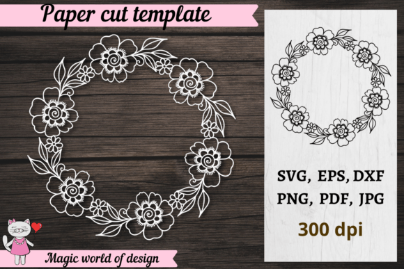 Download Leaf Flower and Wreath Cricut SVG - Svg Collection