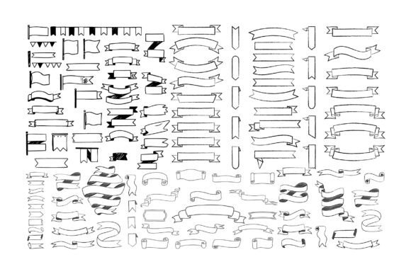 Download SVG Vintage Banner Ribbon Clipart Vector - Svg Collection