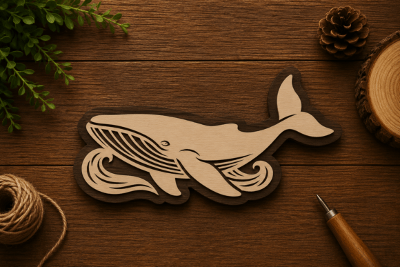 Download Dynamic Whale Laser Cut Svg File Design - Svg Collection