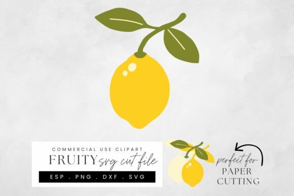 Download Lemon SVG Cut File, Layered Citrus Paper - Svg Collection