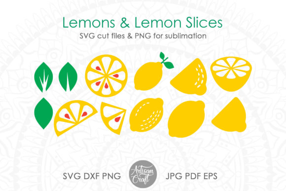 Download Lemon SVG, Lemon Clipart, Lemon Slice - Svg Collection