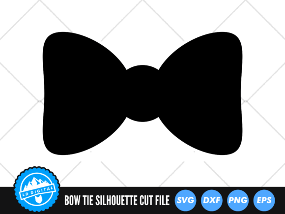 Download Bow Tie SVG | Bow Silhouette Cut File - Svg Collection